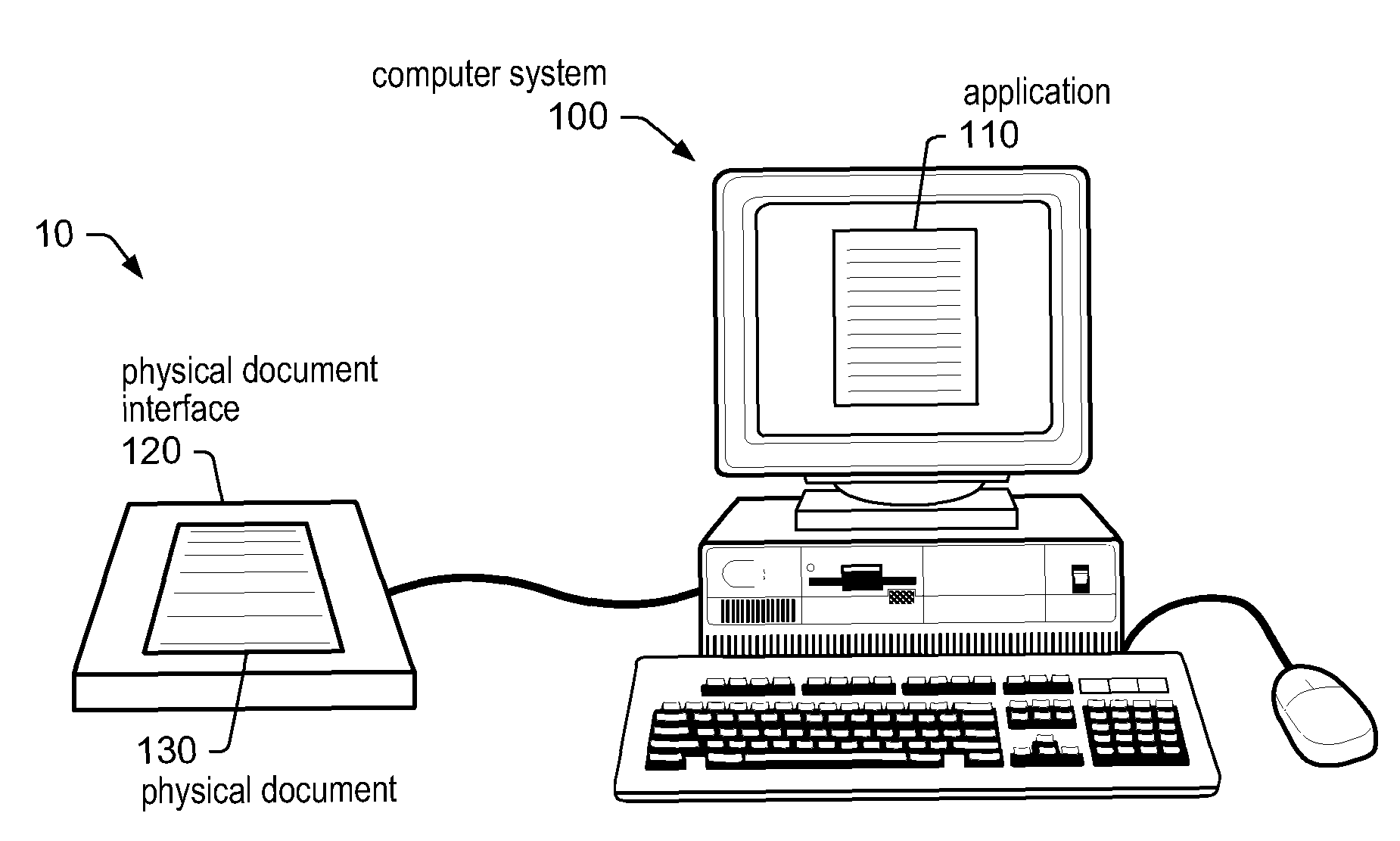 System and method for interacting with hard copy documents