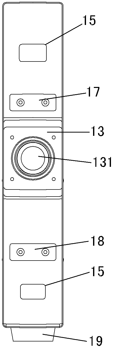 Isolated insulation cover and isolating switch device