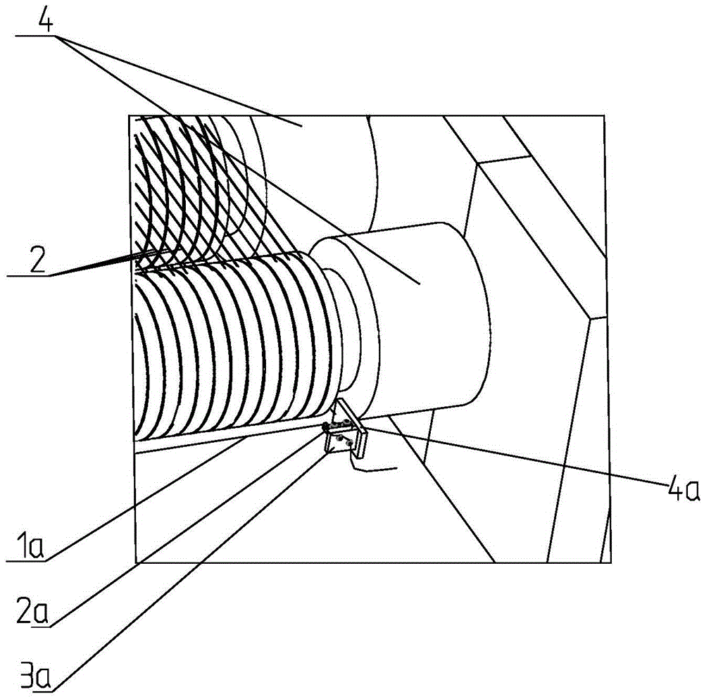 Silicon ingot cutting machine with novel hypersensitive wire break alarm devices