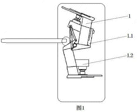 Error judgment prevention stopping inductor of highway crossing ETC bar dropping device
