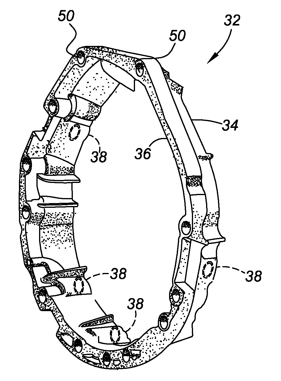 Adapter Ring For Transmission Case To Engine Connection