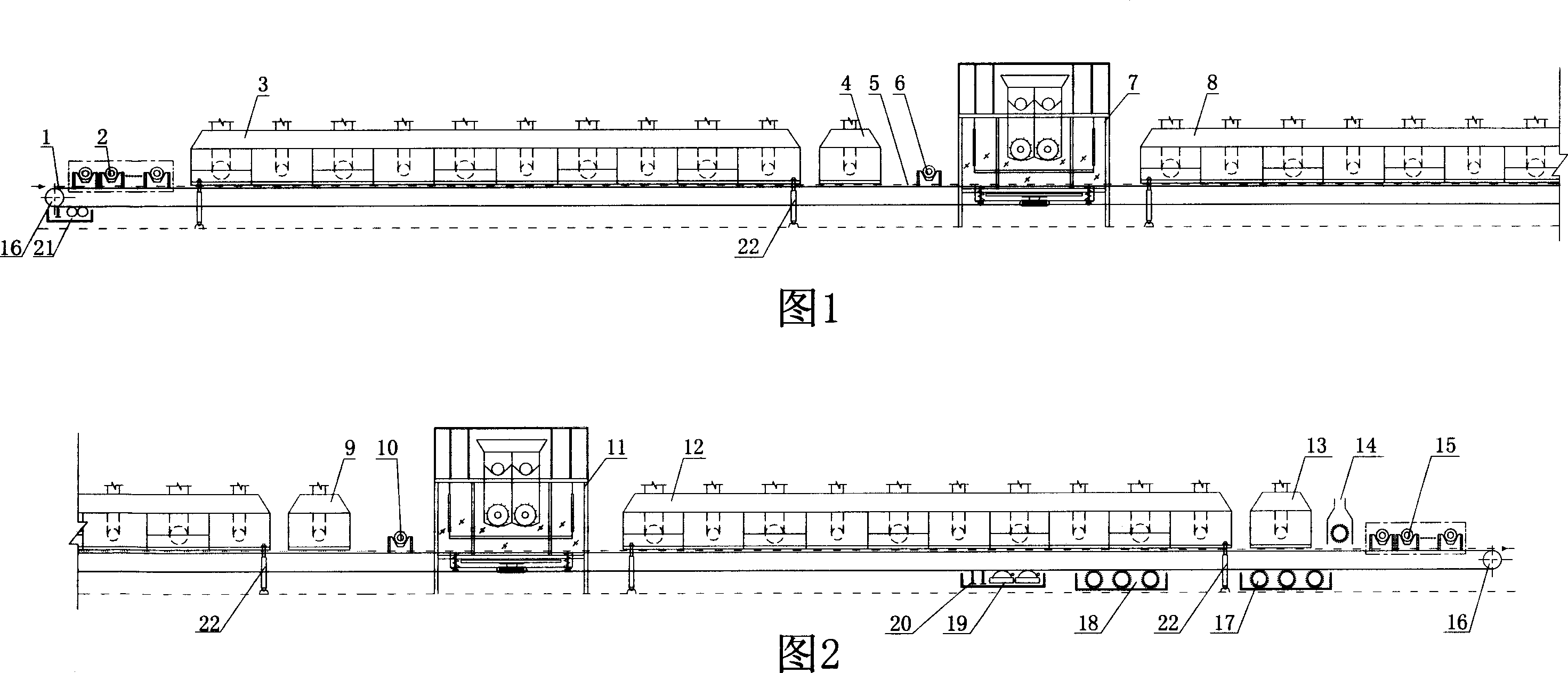 Printing and flocking combined figured cloth and method for making same and major equipment