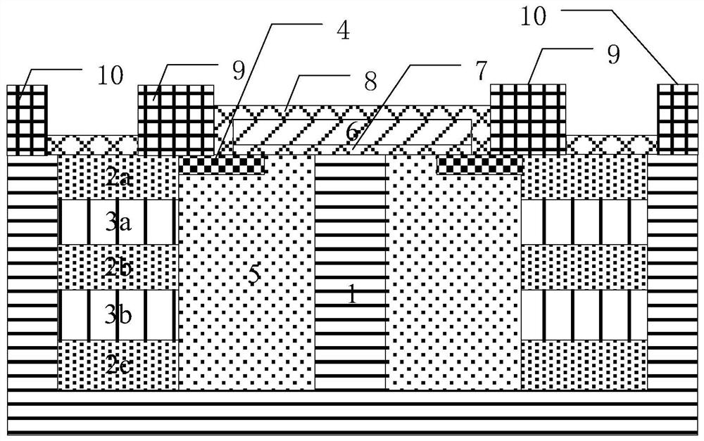A kind of semiconductor device with super junction structure and its manufacturing method