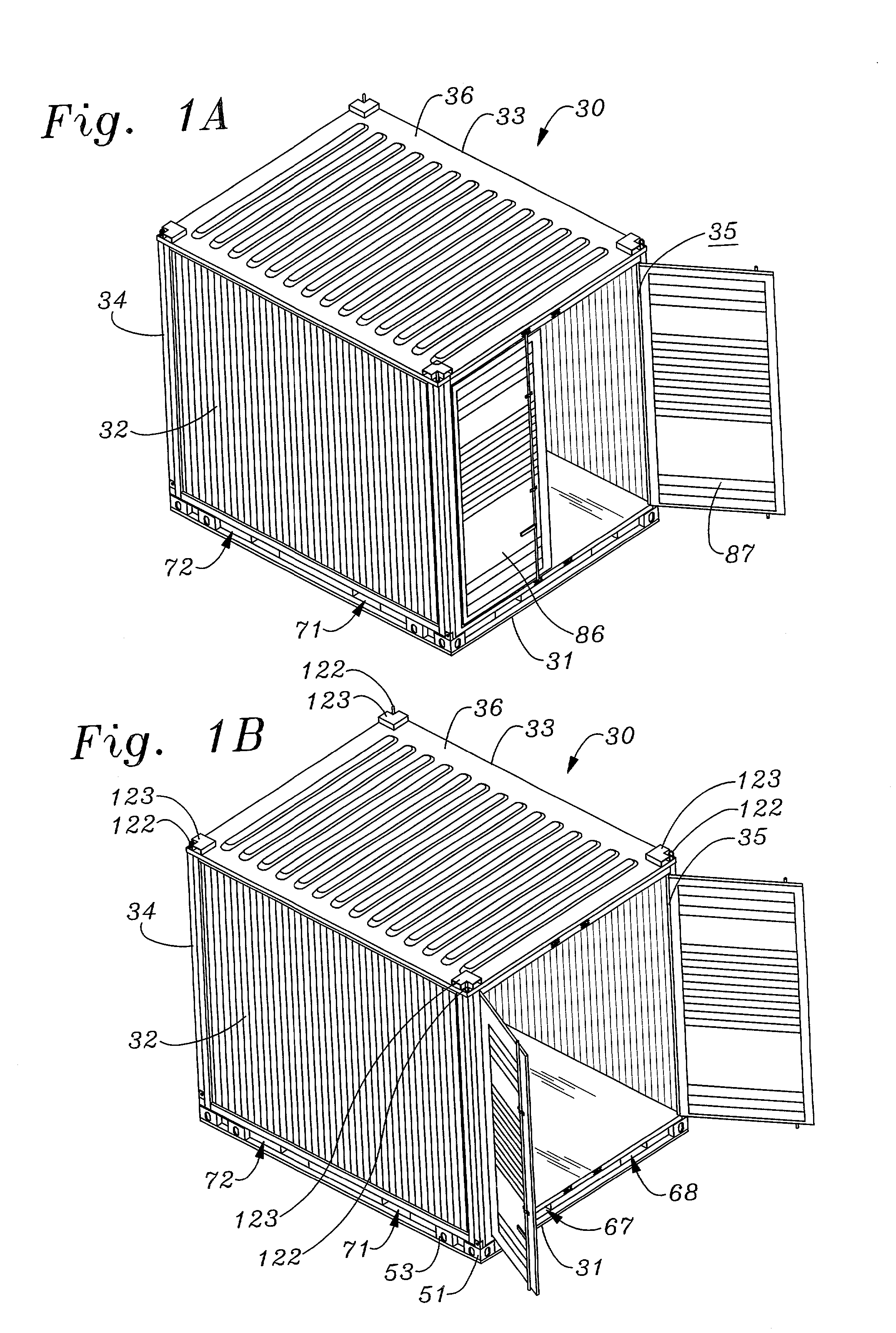 Fold-up storage container