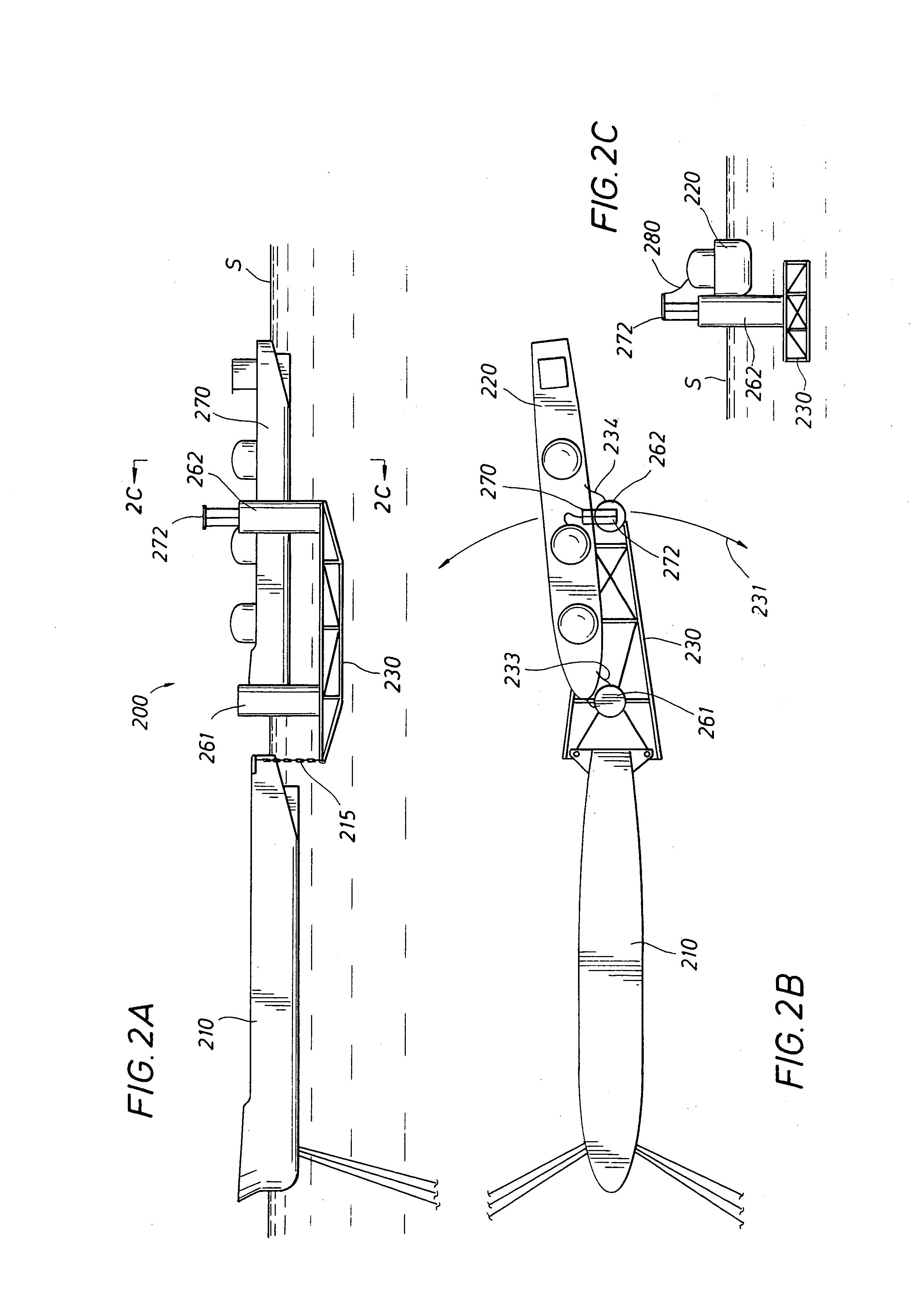 Offloading arrangements and method for spread moored FPSOs