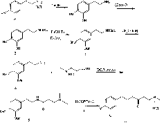 Application of organic amine derivatives as brain-targeting modification group of small-molecule drug
