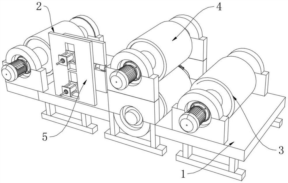 Production and processing device for wet tissue production