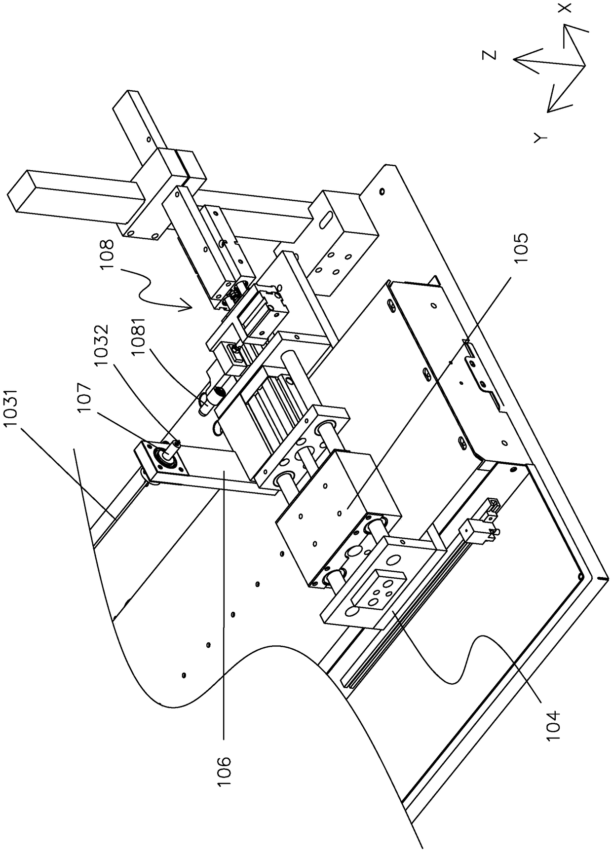 Wire wrapping and looping device of metal heating wire and wire wrapping and looping method thereof