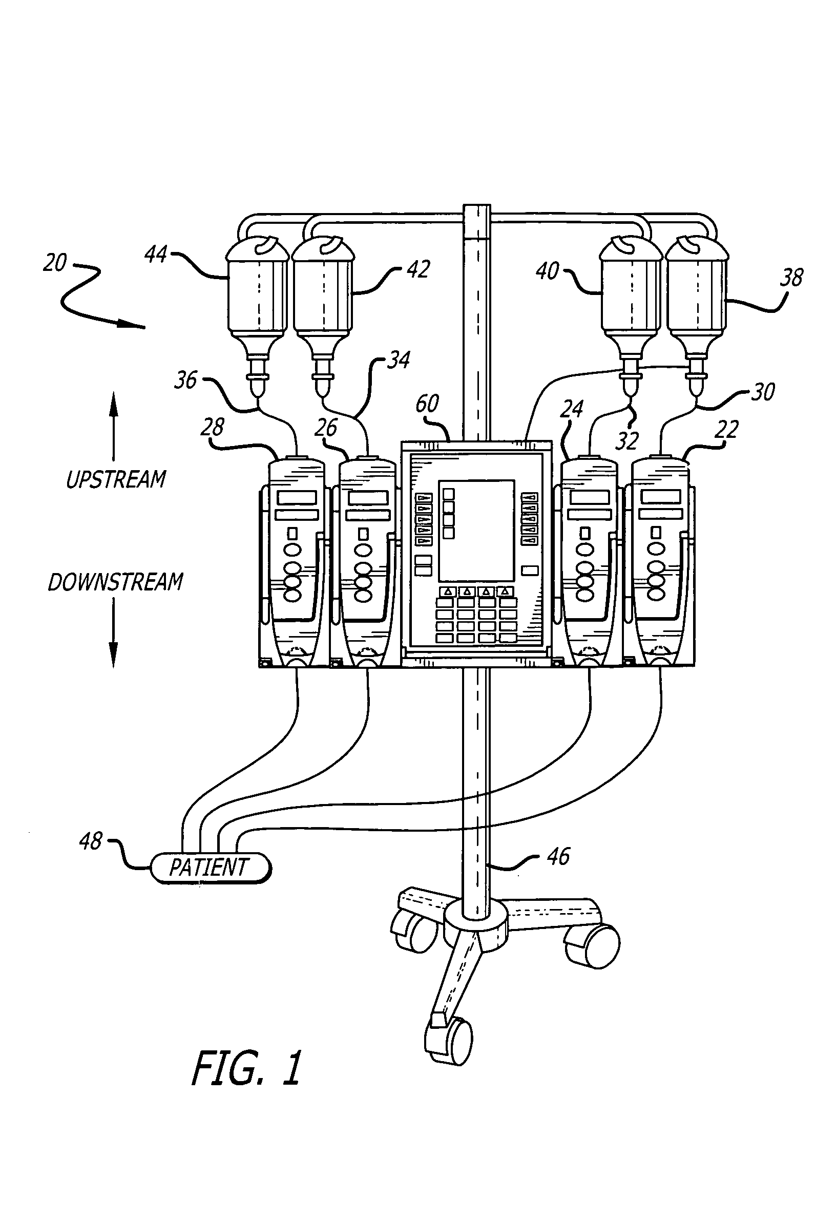 System and method for verifying connection of correct fluid supply to an infusion pump
