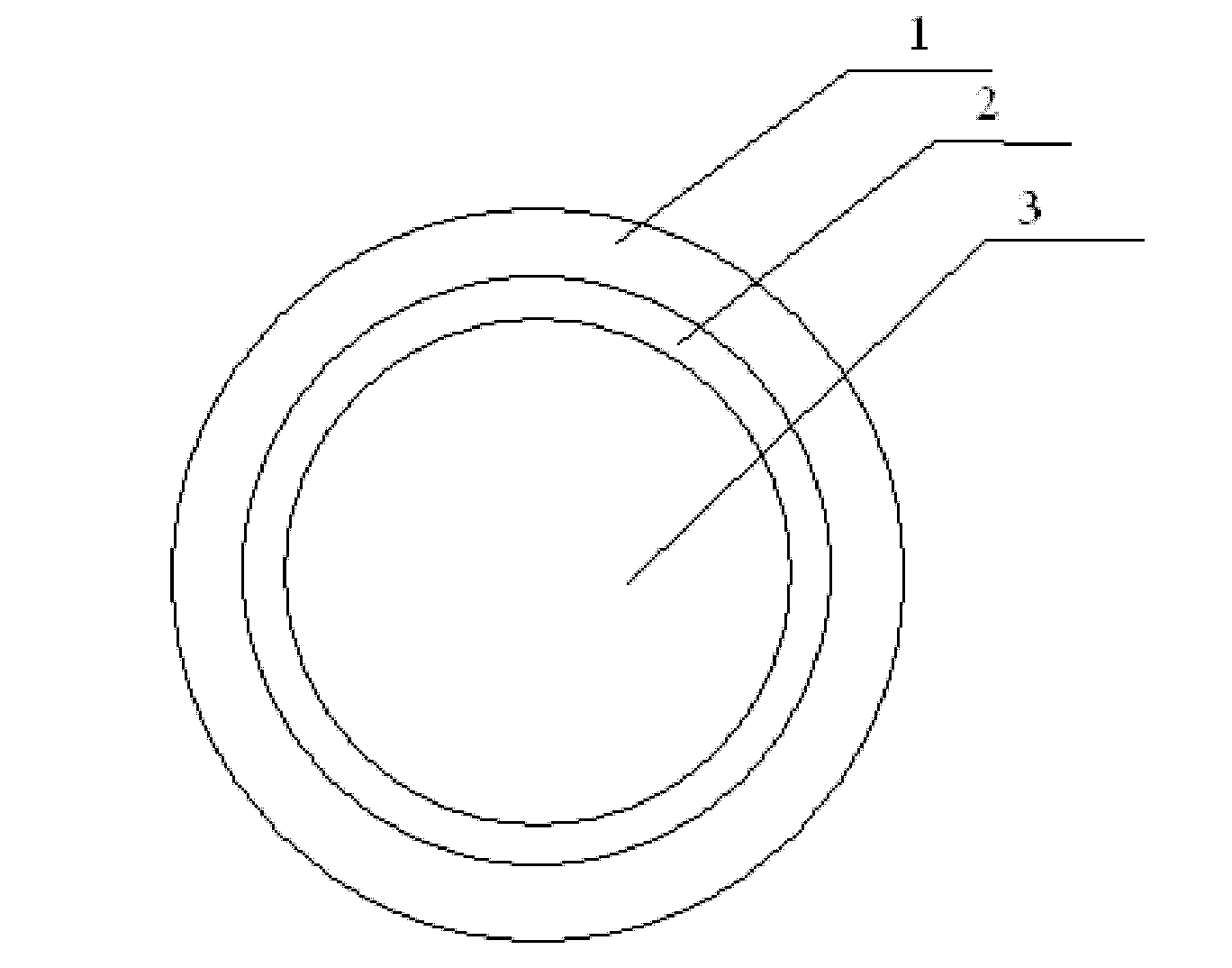 Water-absorbing resin composite with durable deodorization effect and preparation method thereof