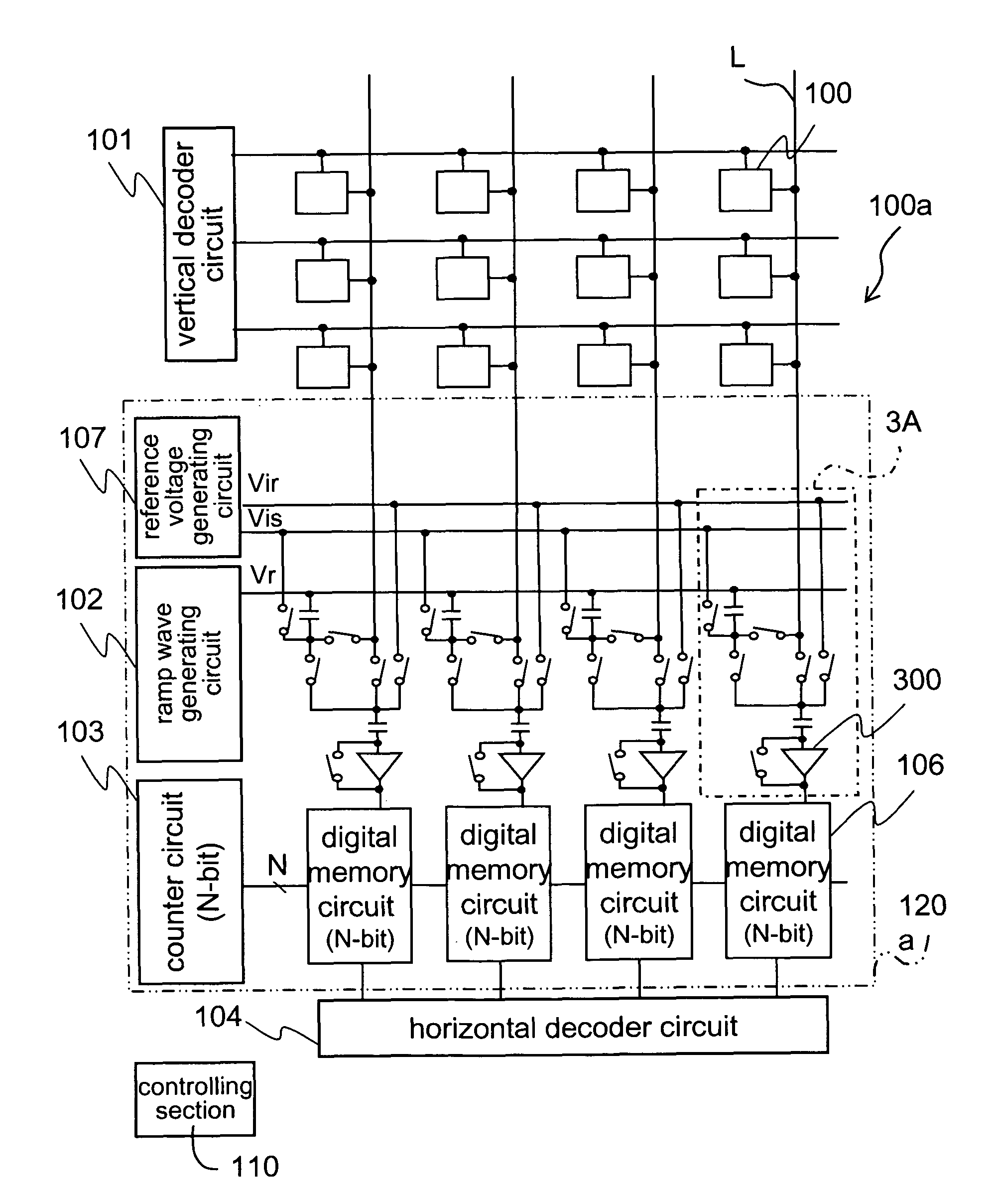 A/D converter, solid-state image capturing apparatus and electronic information device