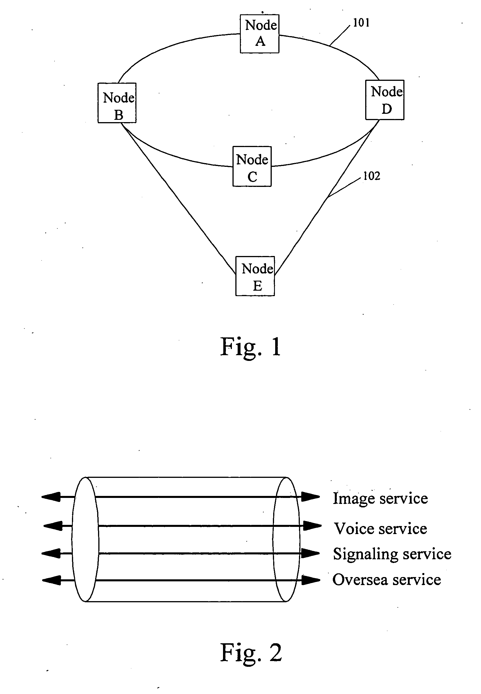 Virtual protection method and device for fiber path