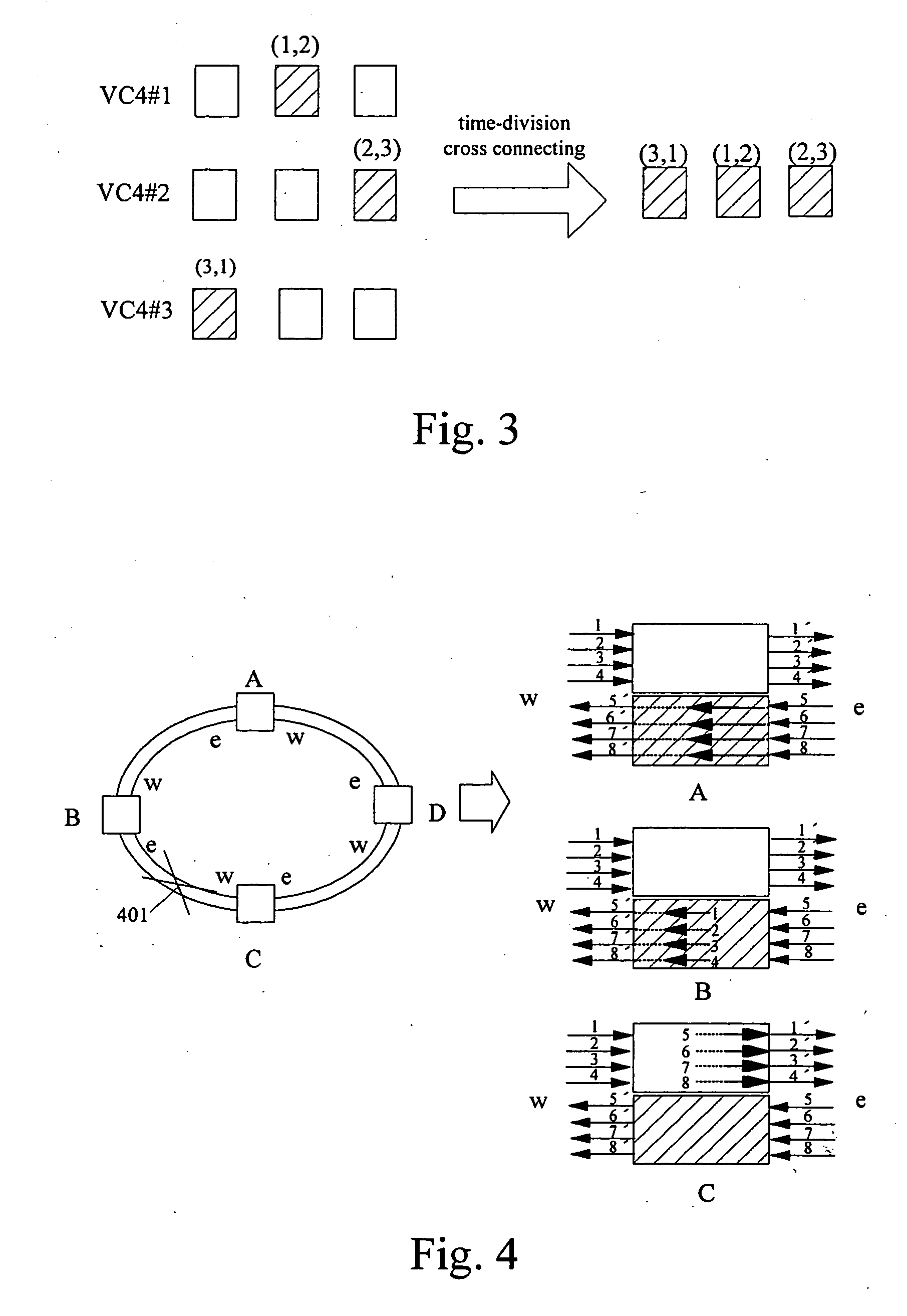 Virtual protection method and device for fiber path