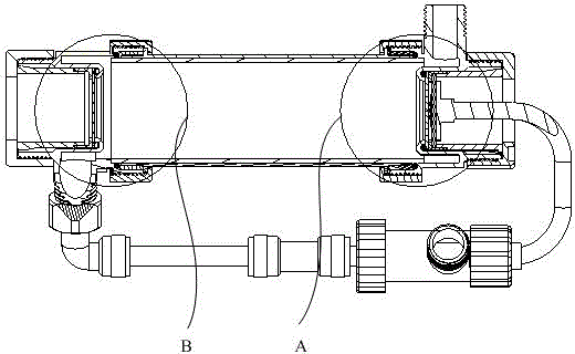 Dynamic direct drinking water deep ultraviolet led sterilizer