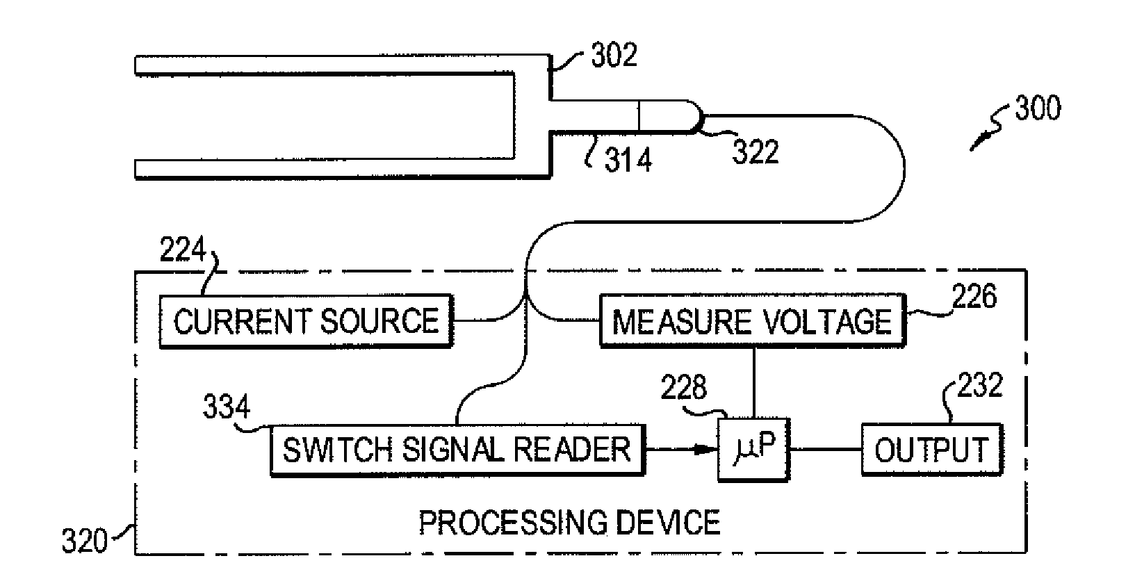 Peripheral impedance plethysmography electrode and system with detection of electrode spacing