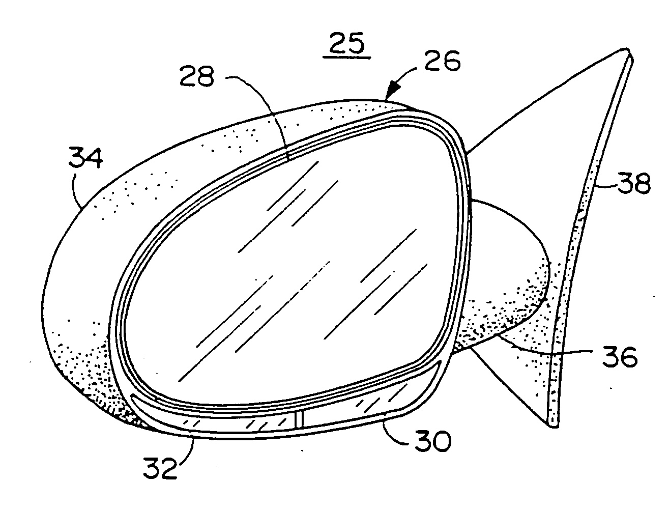 Vehicle exterior mirror system with signal light