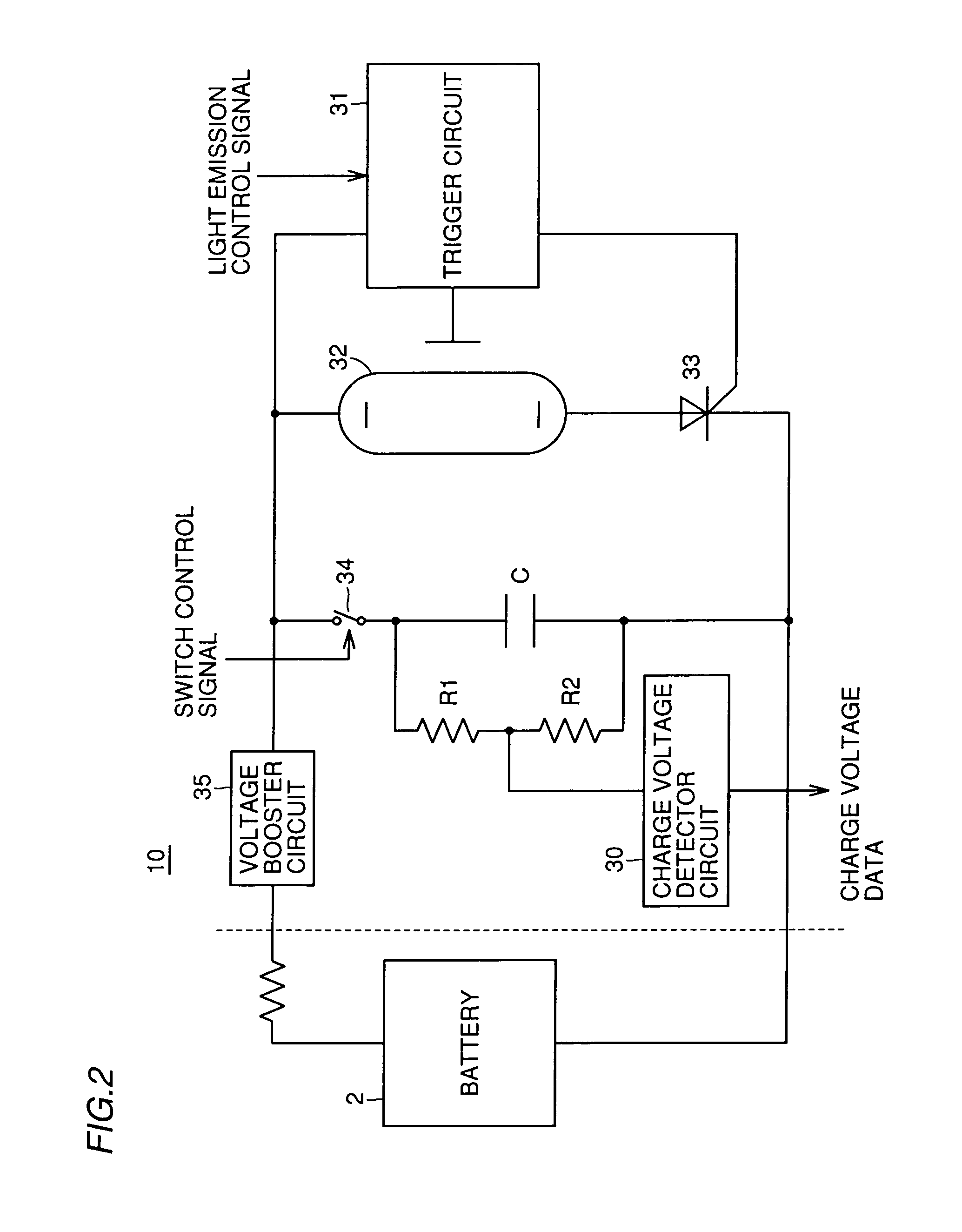 Electronic camera and battery voltage controlling method employed therein for successively, rather than simultaneously, operating camera portions during conditions of low battery voltage