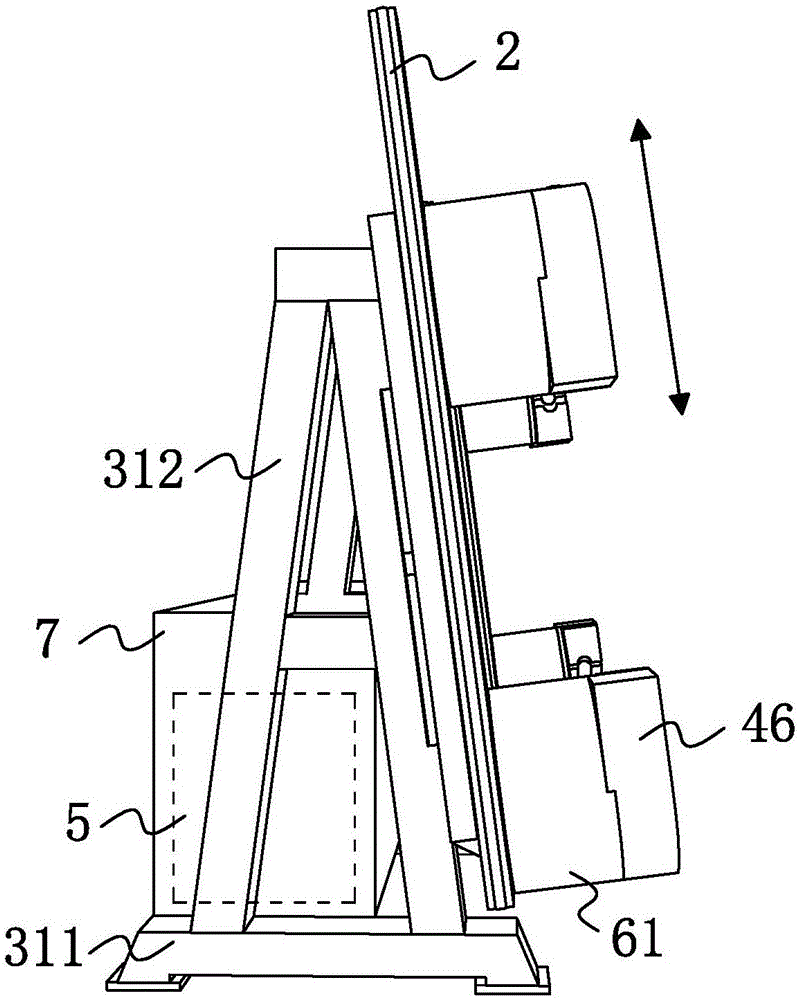 Framing machining method of core-shell structure door and window profiles