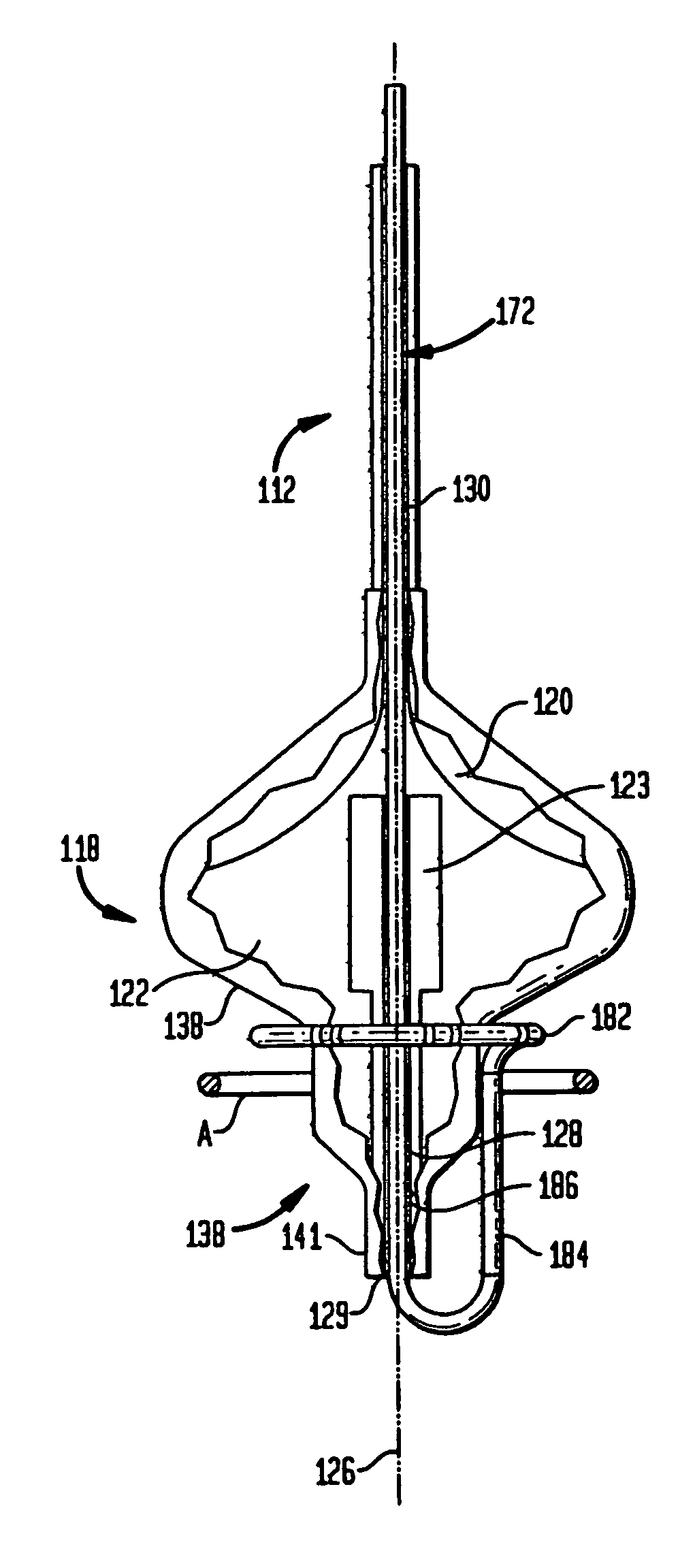 Ablation devices with sensor structures
