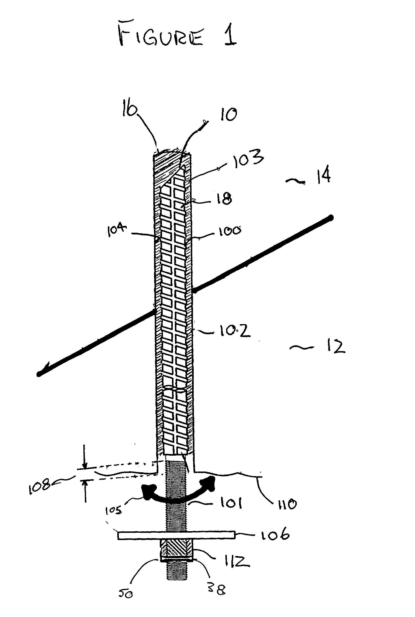 Rock stabilizing apparatus and method