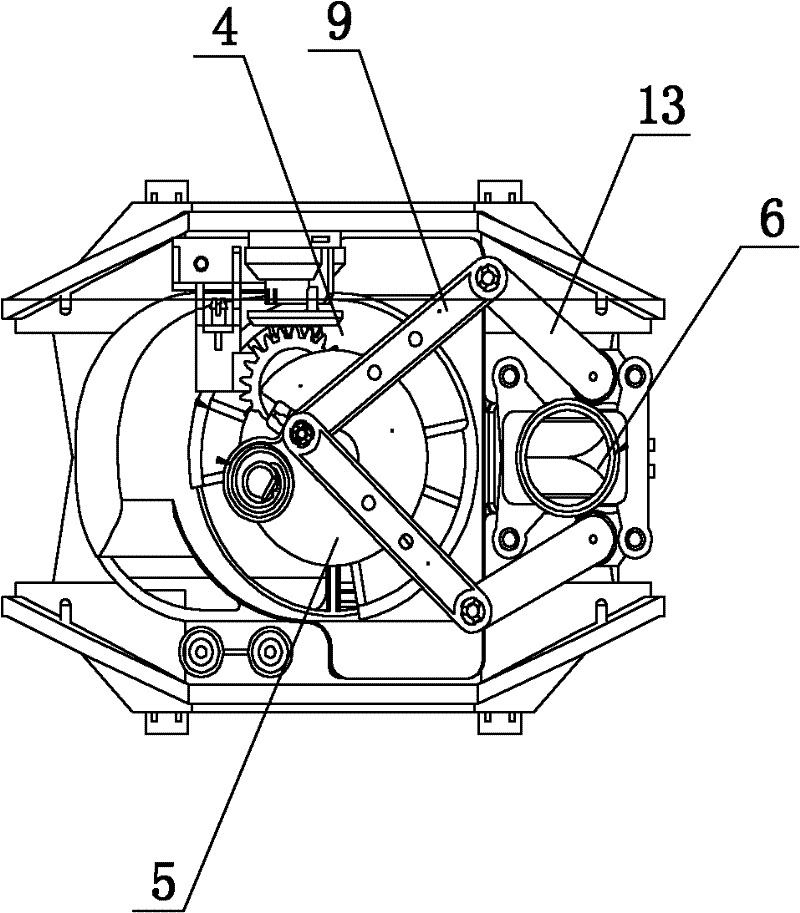 Calorific value corrected membrane gas meter