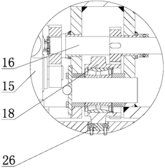Closed mechanical press ball screw type automatic pallet changer