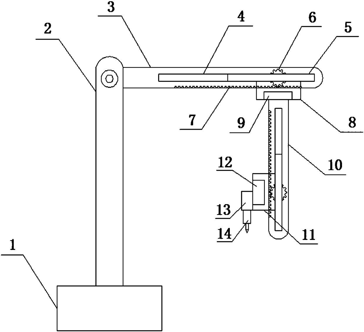 Robot cutting device