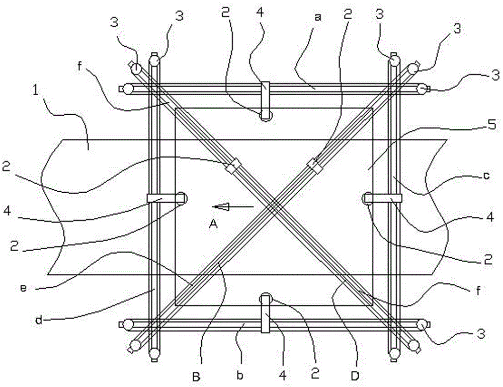 Tile flatness detecting method and device