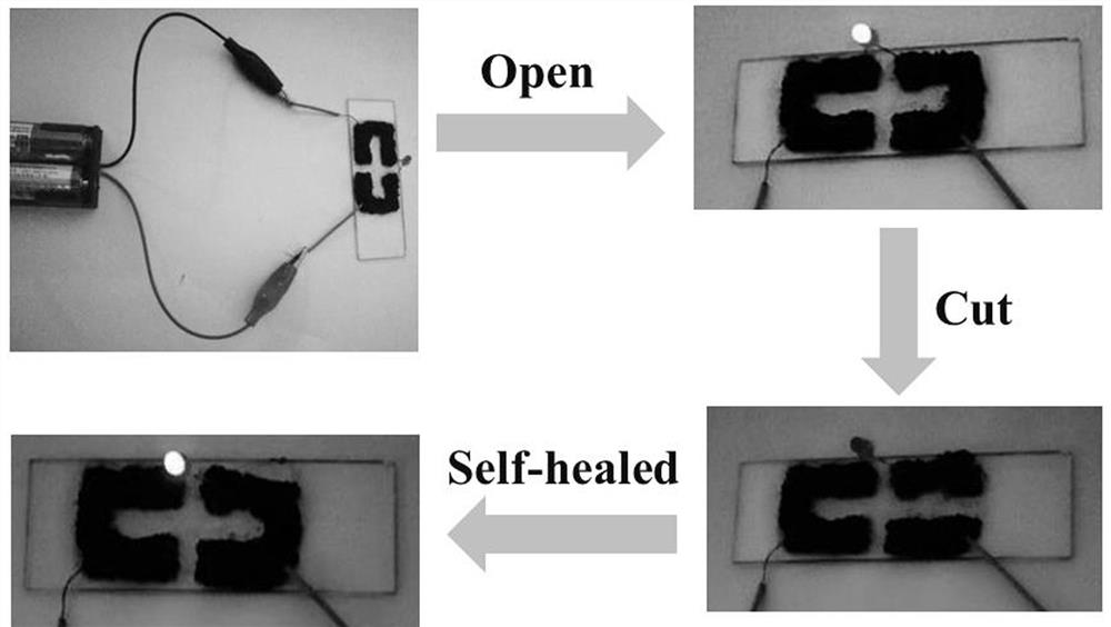 Phosphomolybdic acid/polymer/carbon nanotube composite conductive hydrogel and its preparation method and application in all-solid flexible supercapacitors