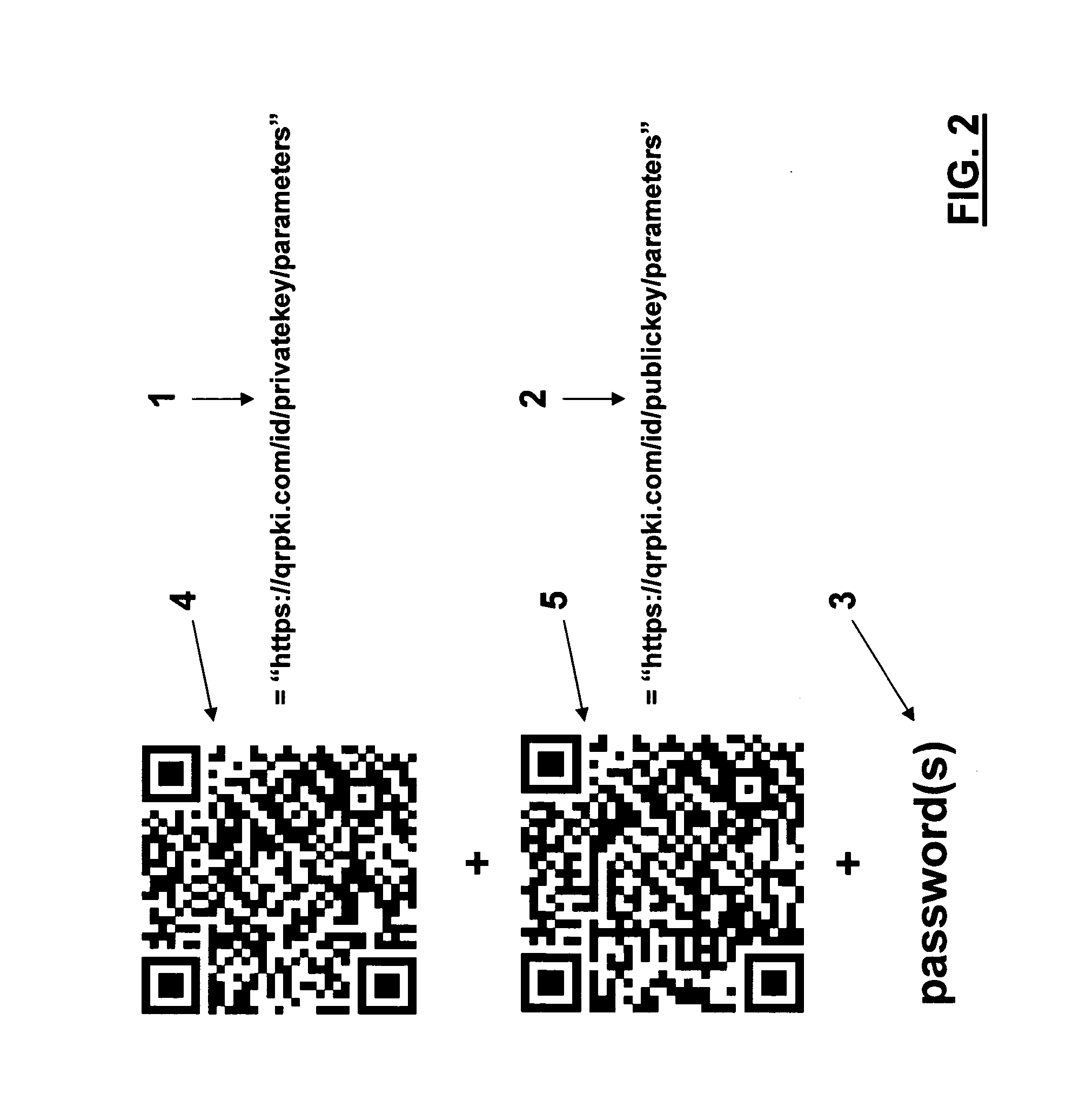 Method and system for authenticating entities by means of terminals