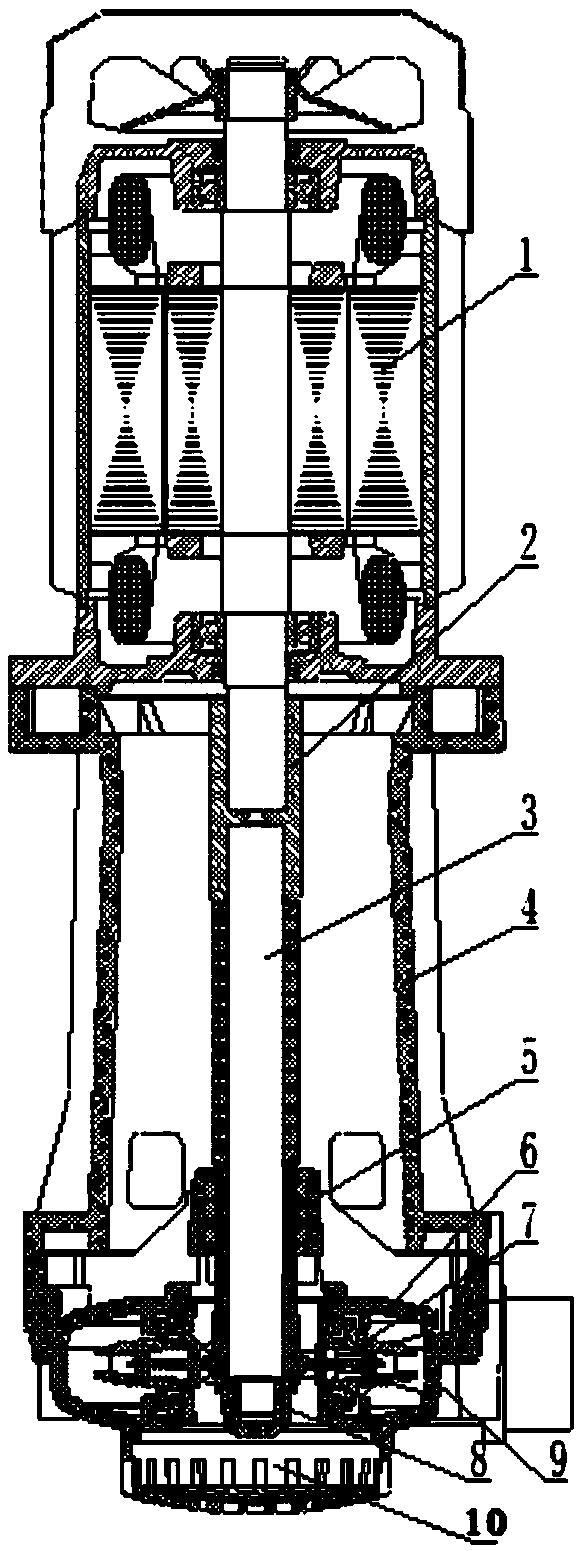 Double-suction submerged pump