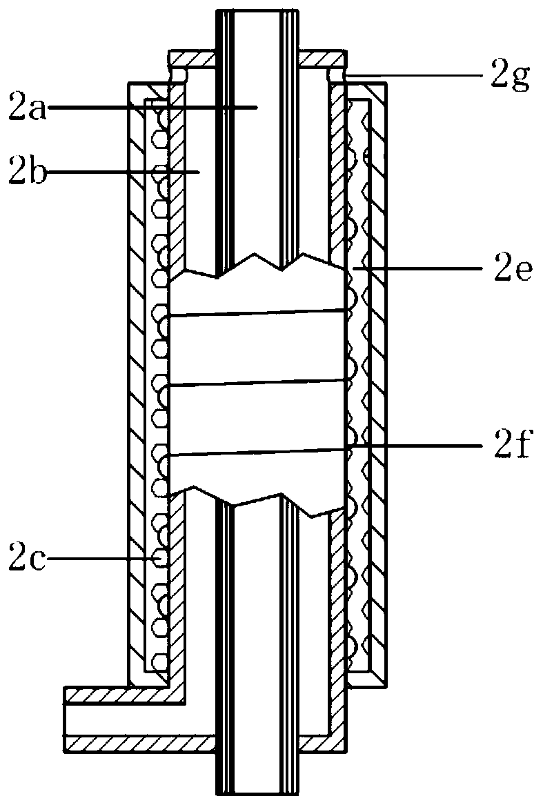 High-humidity flue gas particle sampling and measuring device and use method thereof