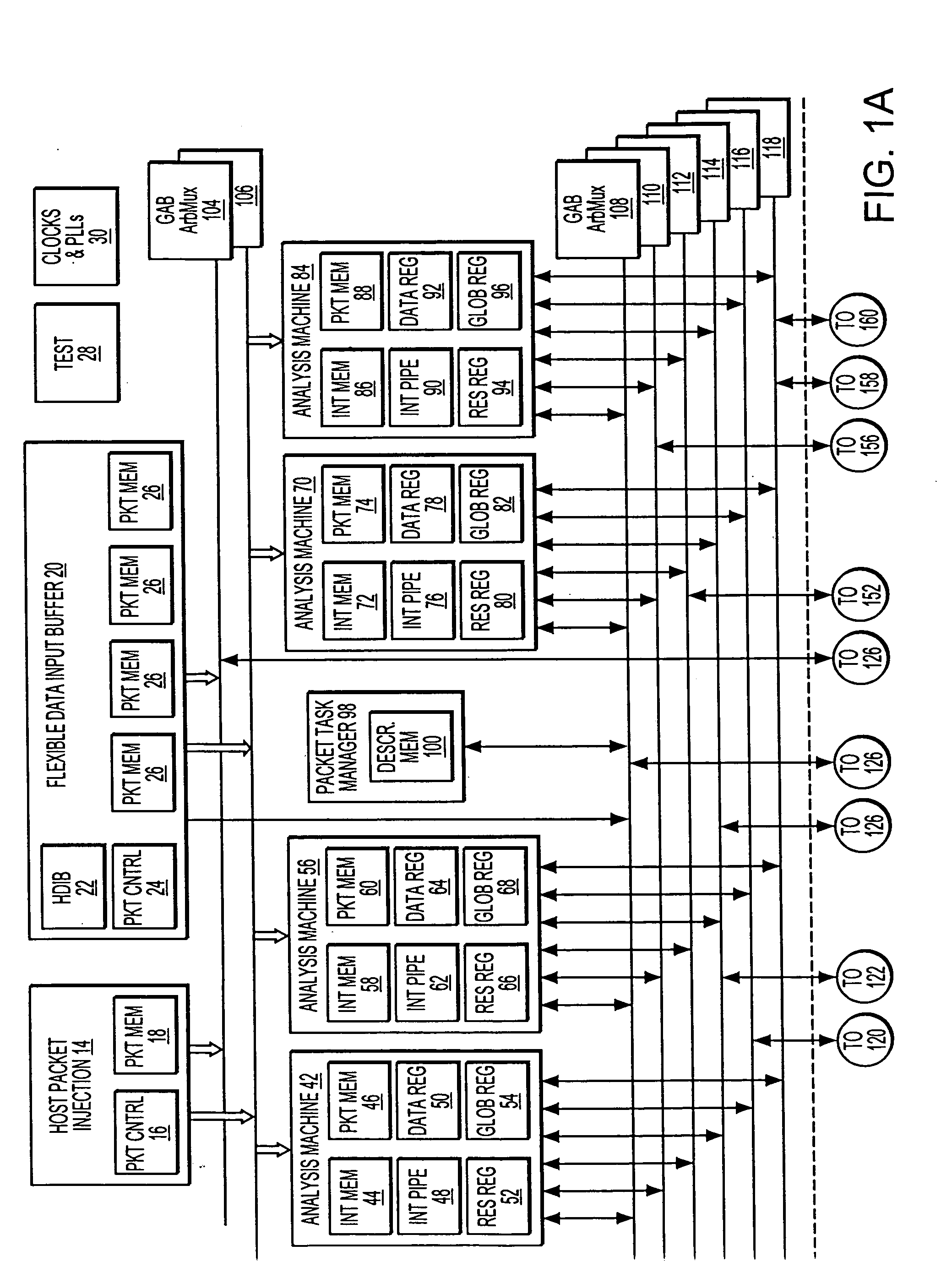 External memory engine selectable pipeline architecture