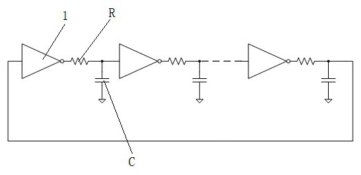 Silicon-based ring oscillator circuit with stable frequency