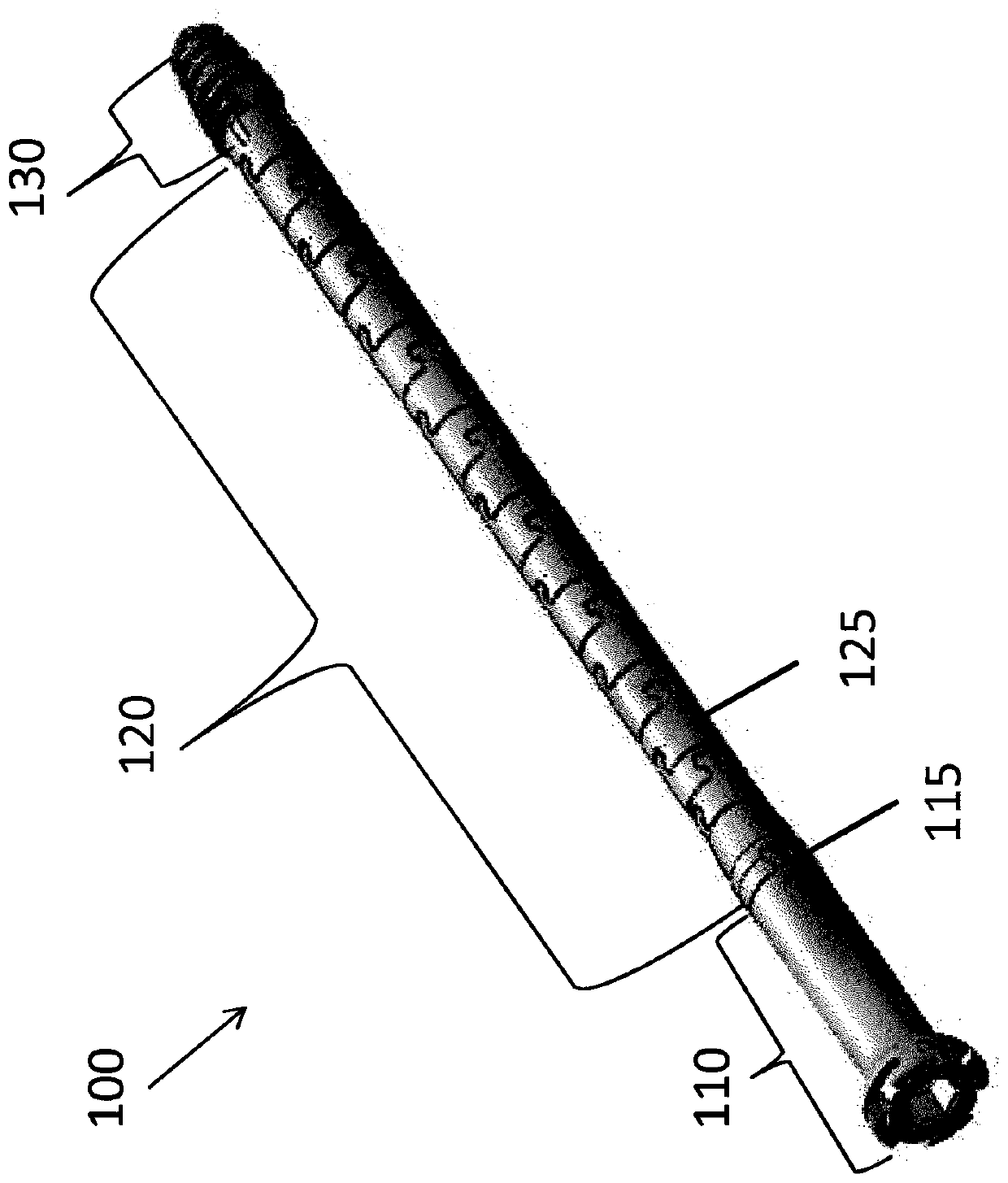 Intramedullary fixation device with shape locking interface