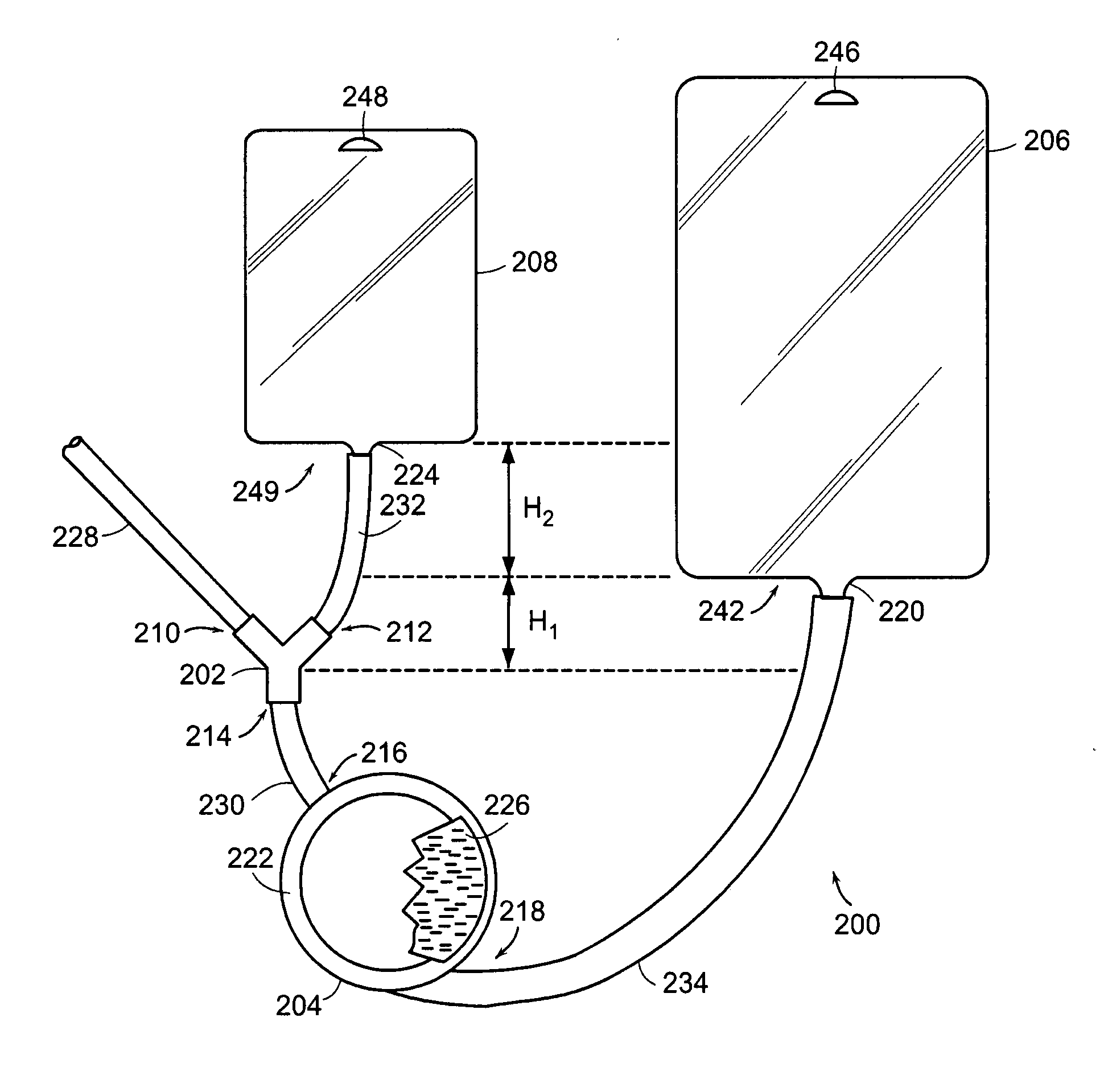 Continuous blood filtration and method of use