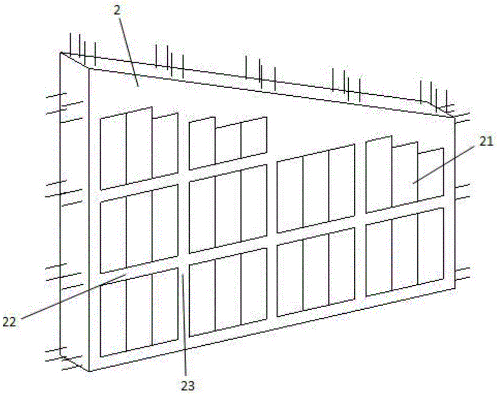 Quick assembled type sloping roof based on assembled type composite wall structural system and construction method of quick assembled type sloping roof