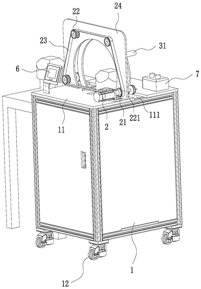 Packing device for comprehensively winding heavy object