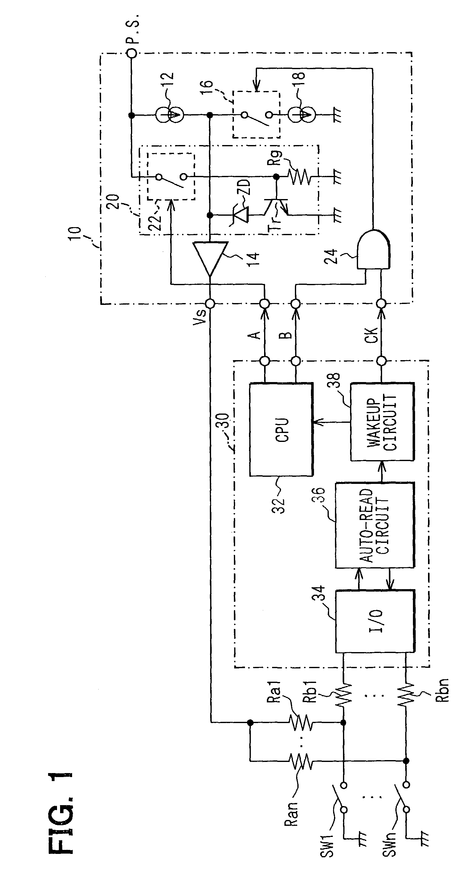 Switching status determination device and method for determining switching status
