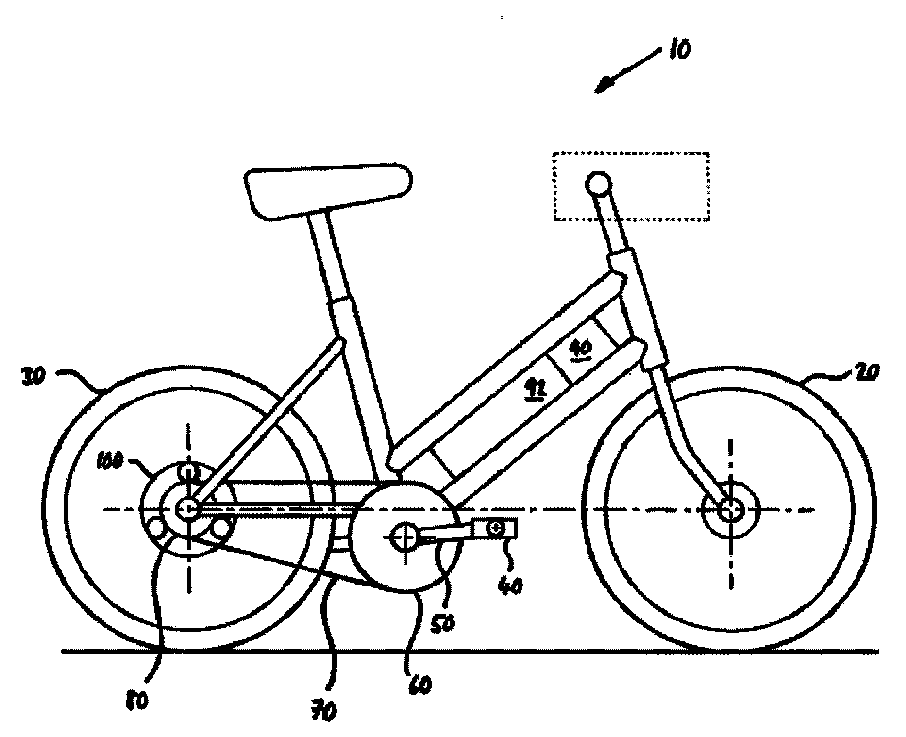 Bicycle transmission system