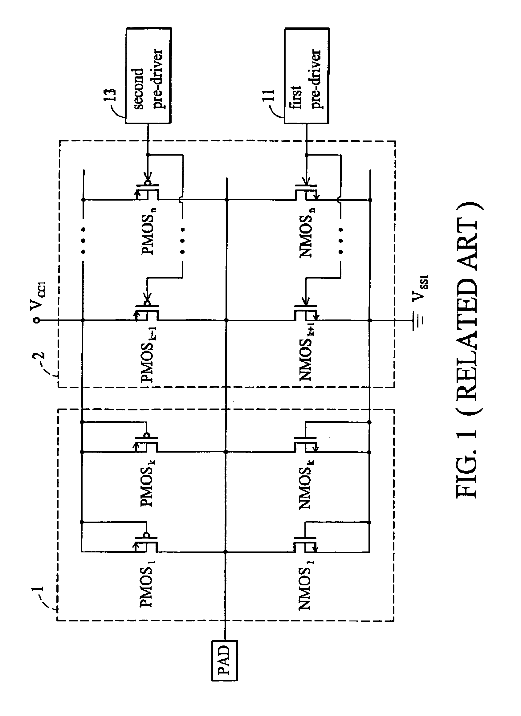 Input/output devices with robustness of ESD protection