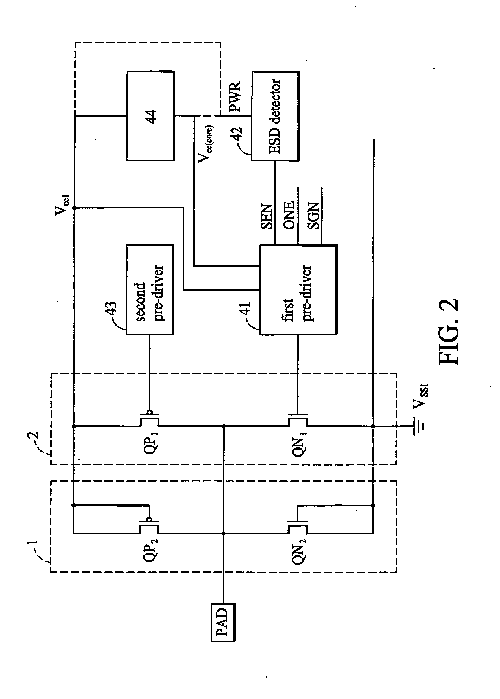 Input/output devices with robustness of ESD protection