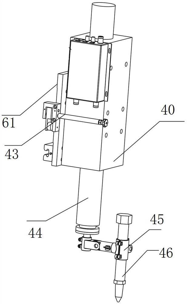 Cutting machining device for building insulation board and cutting machining method