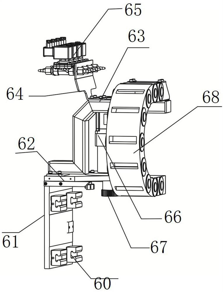 Cutting machining device for building insulation board and cutting machining method