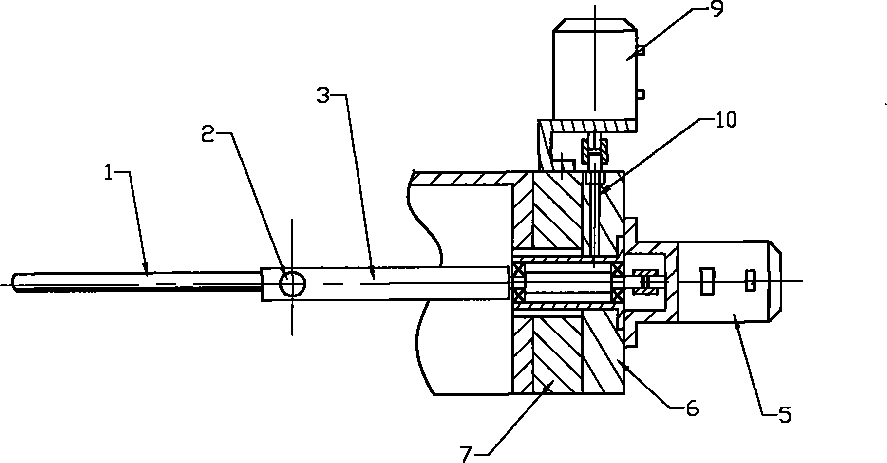 Numerical control groove grinding machine with numerical control grinding wheel trimming device