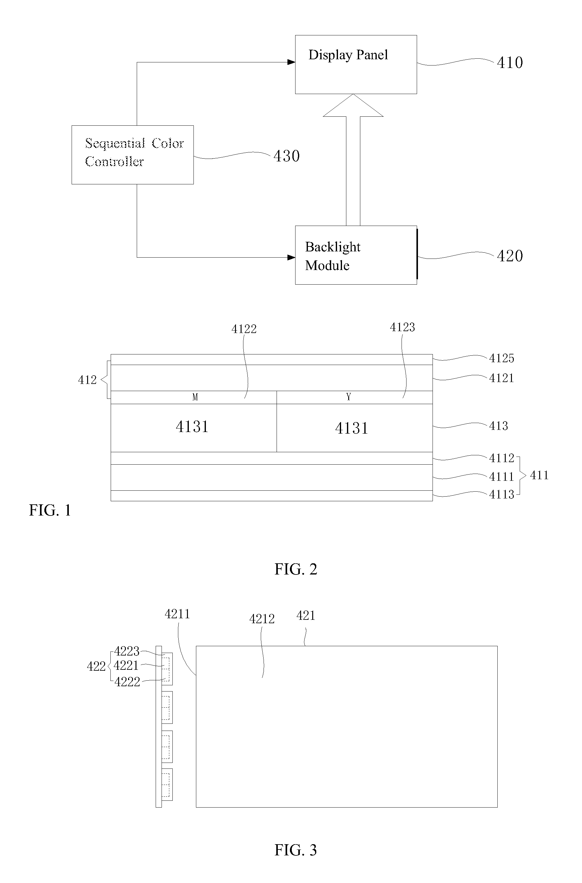 Field sequential color liquid crystal display device and color control method thereof