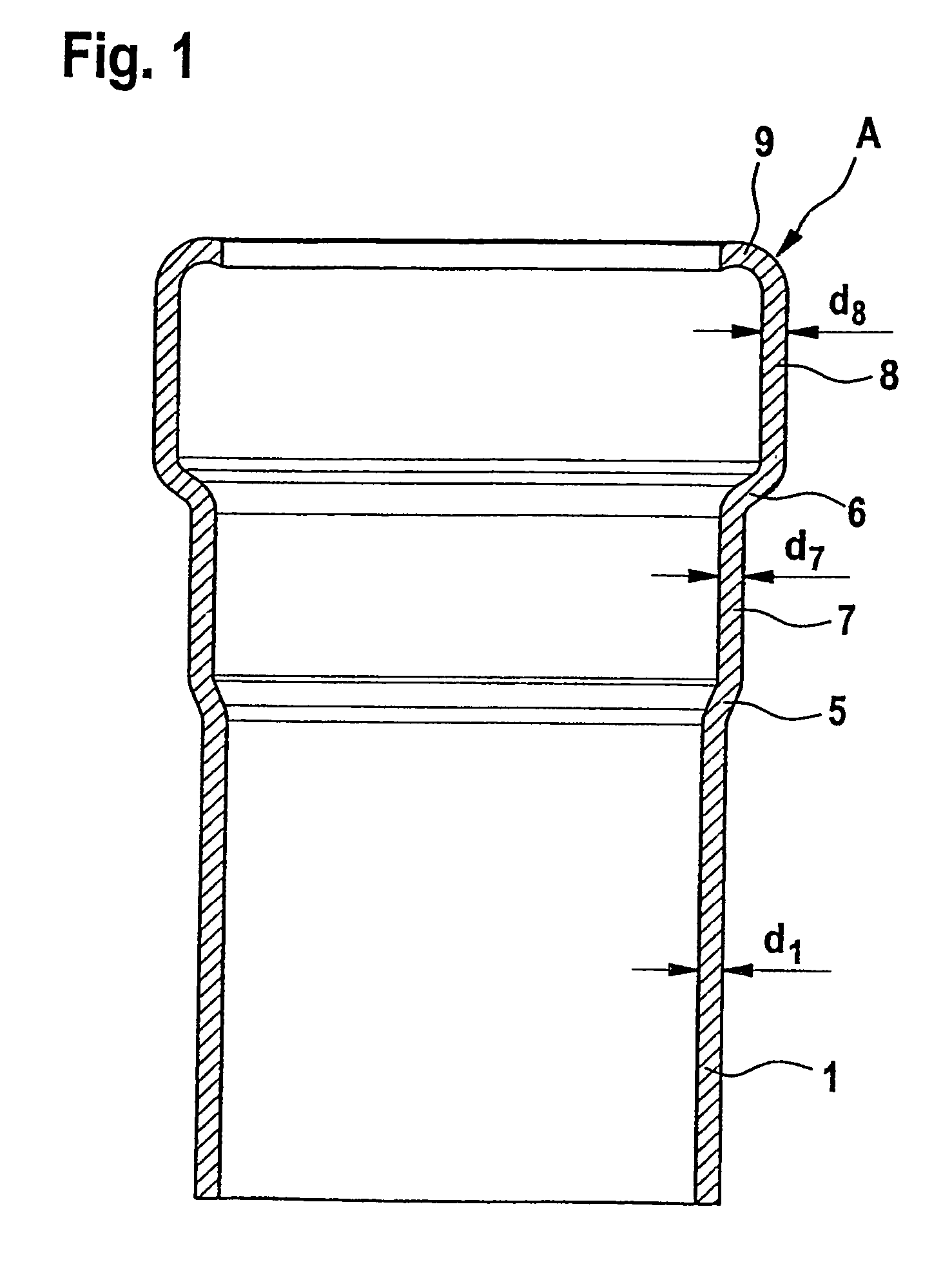 Method for producing a coupling on a pipe and device for producing said coupling