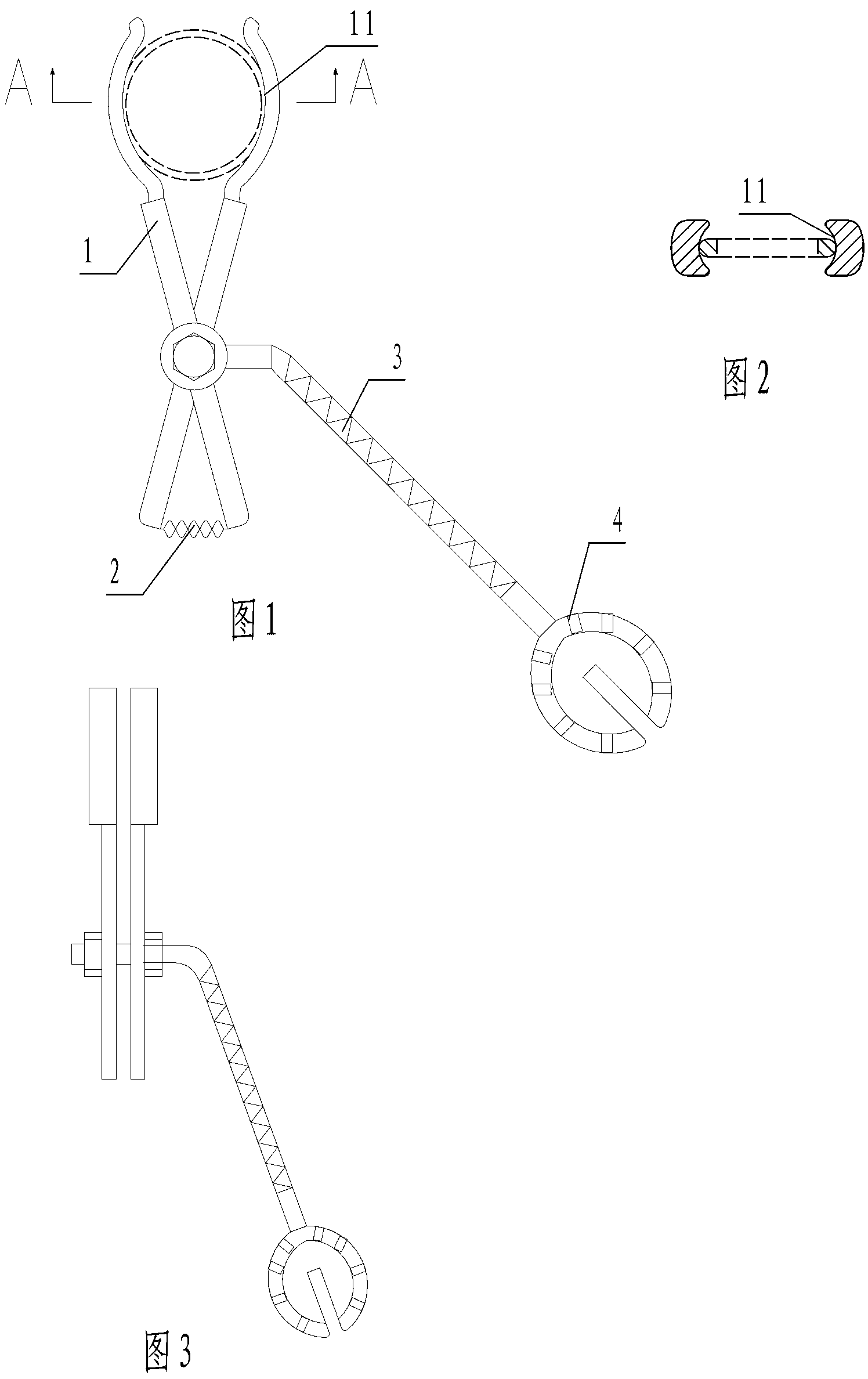 Ground potential gasket and spring washer conveying tool