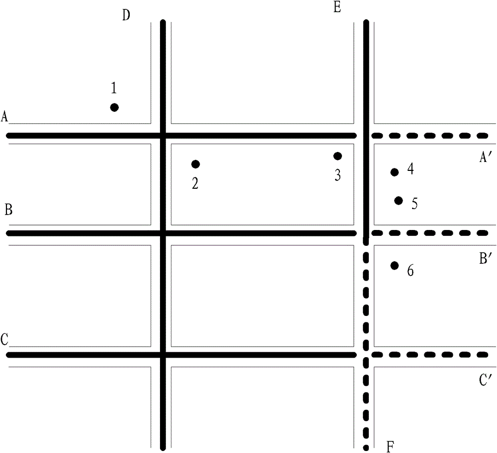 A gis system and its geographic location calibration and query method