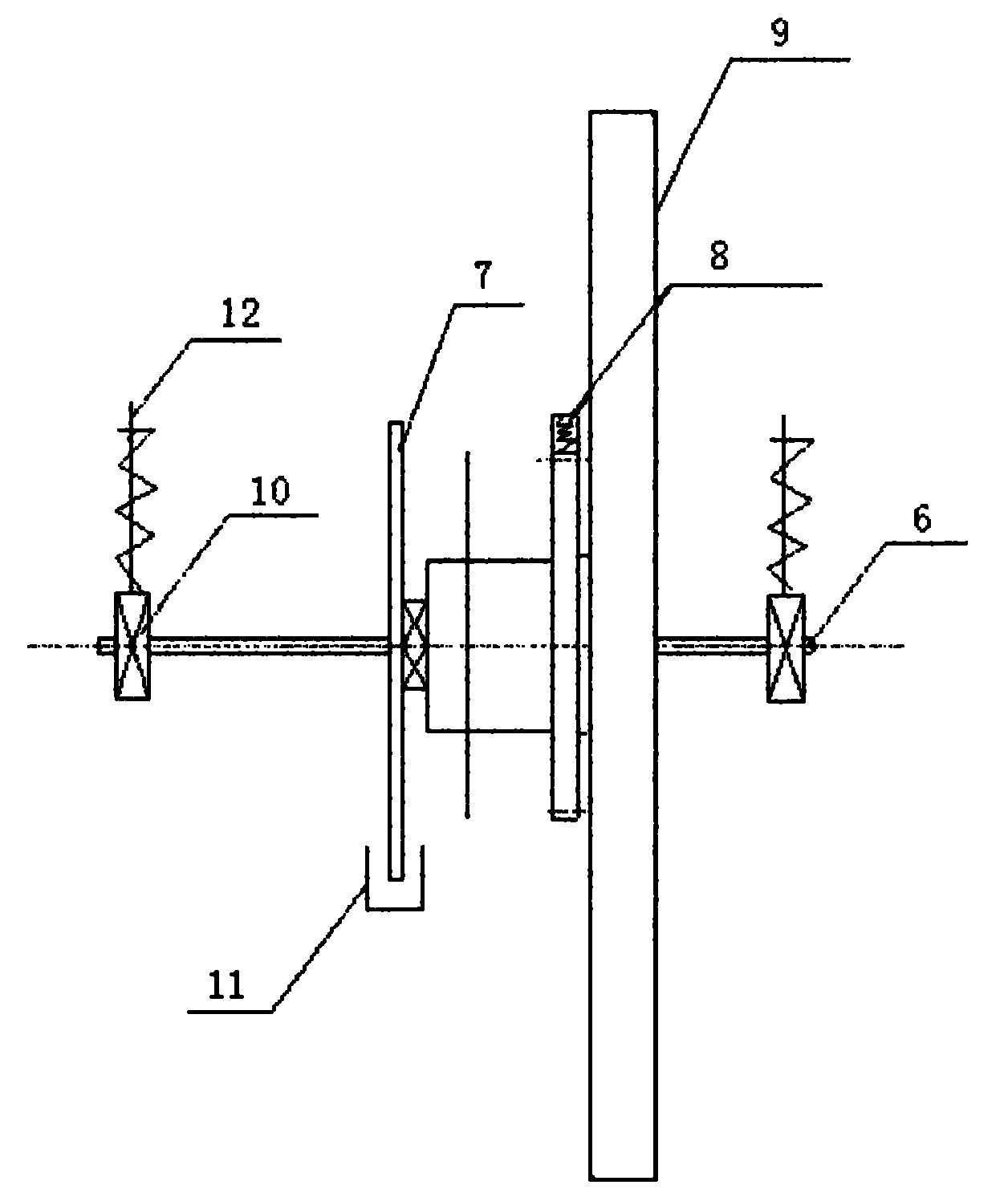 Automatic recording instrument for static pressure pile construction and static pressure pile construction device